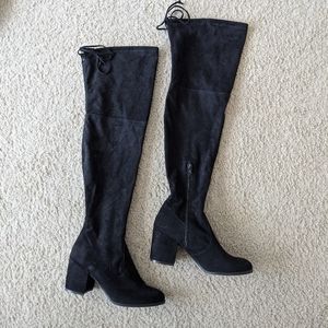 Unisa thigh high suede boots